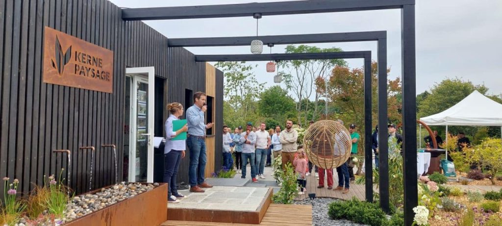 Discours de Quentin Puech à l(inauguration du showroom Kerne Paysage